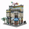 Jistar 89121 Hat Shop Model Modular City Street View Series Детская сборка здания игрушечные блоки мальчик девушка подарок