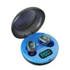 A10 TWS Bluetooth 5.0 Trådlösa HiFi In-Ear hörlurar med digital laddningslåda