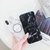 Luksusowa moda marmurowa kamienna skrzynia telefoniczna na iPhone 12 Mini 11 Pro XS Max XR 8 Plus Soft TPU Samsung S21 Ultra Case