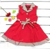 Mädchen Kleider Plaid Sommer Baby Mädchen Kinder Tag Kleid Kinder Designer Prinzessin Kleidung