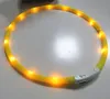 300 pçs / lote Cão Collar LED Luzes Ajustável USB Luminous LED Cão Colares USB Carregando Pet Fontes Cão Falsh Light Colares # 202157