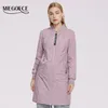 MIEGOFCE Women Jacket Knee Length Sports Reversible 's Clothing Quilted Coat High Quality Parka 211011