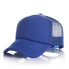 21 Colori Berretto da camionista per bambini Berretti a rete per bambini Cappelli vuoti Snapback Cappello fai-da-te M3586