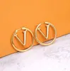 New Fashion Womens Big Circle Simple Earrings Hoop Earrings for Woman High Quality3762186