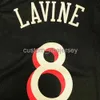 メンズ女性青少年Zach Lavine＃8 2020-21 Swingman Jerseyステッチカスタム名任意の数