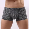 Underpants Sexy Men's Boxers Breathable Underwear Comfortable Cotton Shorts Stretchy Boxer Trunk Men Ropa Hombre Clothing