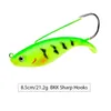 5 Color 8.5cm 21.2g Jigs Hook Fishing Hooks Fishhooks Hard Baits & Lures J-002 395 X2