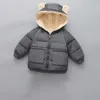 COOTELILI polaire hiver Parkas enfants vestes pour filles garçons épais velours poche enfants manteau bébé survêtement infantile pardessus 210916