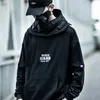 Plus Size Fish Mond Chinese Borduurwerk Fleece Hoodies Winter Japan Punk Stijl Hip Hop Casual Sweatshirts Mannen FROCK Hoodies 201104