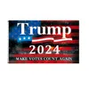 Drapeau Trump 2024, il sera de retour, faites compter à nouveau les votes, bannière électorale du président, 90x150cm, navire maritime IIA945