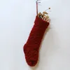 بواسطة Sea Knitting Christmas Stocking 46cm Gift Stocking-Christmas Xmas Stocks عطلة الأسهم الأسرة-جوارب الديكور الداخلي DO1413