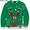 Plstar Cosmos Kvinnor / Män Sweatshirts Christmas Hat Hip Hop 3d Print Harajuku Jumper Pullovers Par Kläder Hoodies S-5XL 211116
