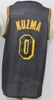 男性バスケットボールAlex Caruso Jersey 4 Kyle Kuzma 0全てのステッチチーム黒青白黄色紫色の色純粋な綿スポーツファンシャツ通気性最高品質