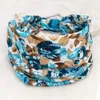 Headband national flower hair with print wide headband retro Yoga headdress 45 design options 189 T2