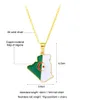 Country Algeria Map & Flag Pendant Necklace Gold Color Trendy Jewelry Maps of Algeria Ethnic Gifts Bijoux Femme2726