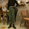 Lucyever Fashion High Waist Corduroy Pant Vintage Oversize Wide Leg Trousers Female Casual Loose Streetwear Woman 220211