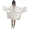 Neploe coréen gothique sweat robe à manches longues pull hauts femme streetwear sweats harajuku sweats à capuche surdimensionnés lj201103