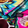 Twill Silk Scarf 90 90 cm Silk Scarf Handrullade kanter Designer Silk Head Scarfs För Kvinnor Vintage Halscarfs Q0828