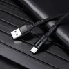 Typ C Kable Micro USB Szybkie ładowanie Szybkie Dane Synchronizowane Wysokiej Jakości Kabel Telefoniczny Cord .5m 1m 2m 3ft