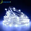 10m USB LED String Licht Waterdichte koperdraad Holiday Outdoor Fairy Kerstfeest Wedding Decoratie Y201020