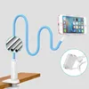 360 Clip Mobile Phone Holder Stand Portable Elxible Leniwy łóżko Uchwyt Desktop Uchwyt Uchwyt Bazowy Support 75 CM