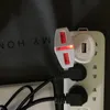 Быстрое автомобильное зарядное устройство с двумя USB-портами, светодиодный дыхательный светильник, автоматическая быстрая зарядка, подсветка, меняющая цвет, 2 адаптера порта зарядки для Iphone Sams6870649