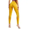Yellow Workout Tights Fashion Hollow Out Pink Leggings Black Casual Fitness Pants Yoga Jogging Sport Wear H1221