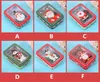 8 Cute Pattern Christmas Tin Boxes Gift Packing Box Children Candy Cookies PackageSanta Claus Snowman Design Metal Storage Rectangle Case Xmas Favor Decor