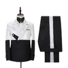 Abiti da uomo Blazer 2022 Design unico Modello bianco Costume Homme Uomo 2 pezzi Groomsmen Smoking da sposa Terno Masculino Slim Fit Prom