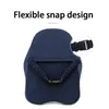 Memory Foam Lumbar Support Back Pillow Massage Waist Orthopedic Office Chair Cushion Relieve Pain Coccyx Car Seat 211203