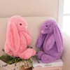 30CM 12Inch Bonnie Bunny party Rabbit Stuffed Plush Toys Large Long Ear Dolls For Children Solid Animal Birthday Kids Gifts CDC03H