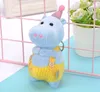 12cm hippo knuffel sleutelhanger hanger hoge kwaliteit knuffels speelgoed tas hangers groothandel