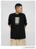 T-shirt à manches courtes de style chinois hommes impression mode lâche Hip Hop Couple hauts