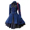 Abiti casual 2021 Abito Lolita dolce rinascimentale medievale Vintage Bowknot Vita alta Costume cosplay vittoriano Kawaii Girl Gothic Loli