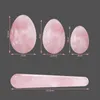 Nxy Vagina Balls Yoni-Huevo de Cuarzo Rosa Para Mujer, Bolas Kegel Afitarem La Vagina, Varita Cristal Natural Ejecicio, Juguetes Sexualites1211