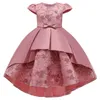 Birthday Wedding Gown Tutu Princess Dress Sequins Flower Girls Children Clothing Kids Party For Girl Clothes 210303