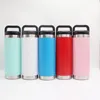 18oz Water Bottle Wide Mouth Insulated Tumbler Double Wall Stainless Steel Powder Coated Travel Waterbottle Accept custom logo WLL7074477