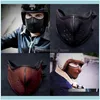 Masques Protective Gear Outdoorspunk Leather Camping Randonnée Swarves Cycling Sports Bandana Outdoor Headscarves Riding Motorcycle BIK4085902
