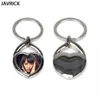 15 Shapes Sublimation Transfer Paper Blanks Keychains DIY Metal Round Key Rings Heat Press Photo Custom Jewelry Making G1019