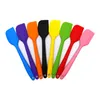 Silicone Cream Spatula Shovel Butter Scraper Kitchen Cake Trowel Heat Resistant Icing Spoon Mixing Baking Tool Tools DH9481