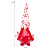 Valentijnsdag Toys Faceless Doll Ornament Nordic Gnome Oude Man voor Woondecoratie Valentijnsdag Geschenken Toy