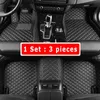 For Hyundai Sonata YF 2014 2013 2012 2011 Car Floor Mats Interior Styling Custom Waterproof Covers Leather Carpets Decoration H220415