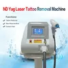 Utilisation de salon de beauté 1064,532, longueur d'onde 1320nm Portable Elight OPT laser ndyag cicatrice enlever la machine de retrait de tatouage de rajeunissement de la peau