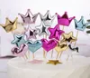 Cake Toppers Star Decoration PU Birthday Party Wedding Baby Shower Supplies