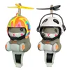 Bike Horns Cycling Bell Hamster Scooter Decoration Button Battery Cute Ringing Kids Toys Bicycle Accessories