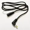 Cables, 90 Degree Angled DC Power Plug 4.0x1.7mm Male To Female Extension Connector Cable 90CM/Free DHL/100PCS