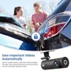 Ny WiFi Car Driving Recorder 1080p Full HD-bil DVR G-sensor Röstprompt Dash Cam Drive Recorder Wide-Angle HDR Night Vision