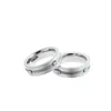 Niche Titanium Steel Ring Light Luxury Style Exquisite Metal Fade inte Hip Hop Simple Fashion Men's and Women's Smycken