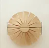 bamboo Wall Lamp wood sconce doorway foyer porch loft hotel nordic pastoral UFO lighting umbrella light