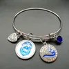 Bangle Handmade Greek Sorority Letter Heart 1908 Adjustable Bracelet Jewelry